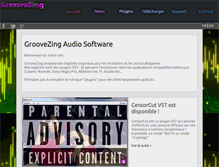 Tablet Screenshot of groovezing.com